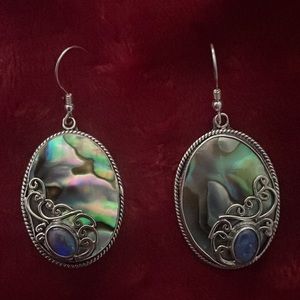 abalone earrings